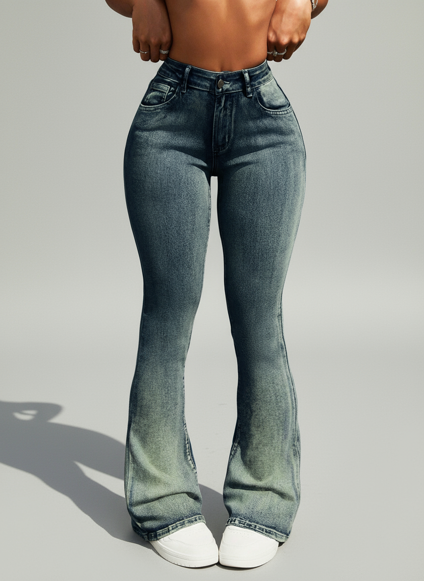Desert Bloom Bootcut Jeans